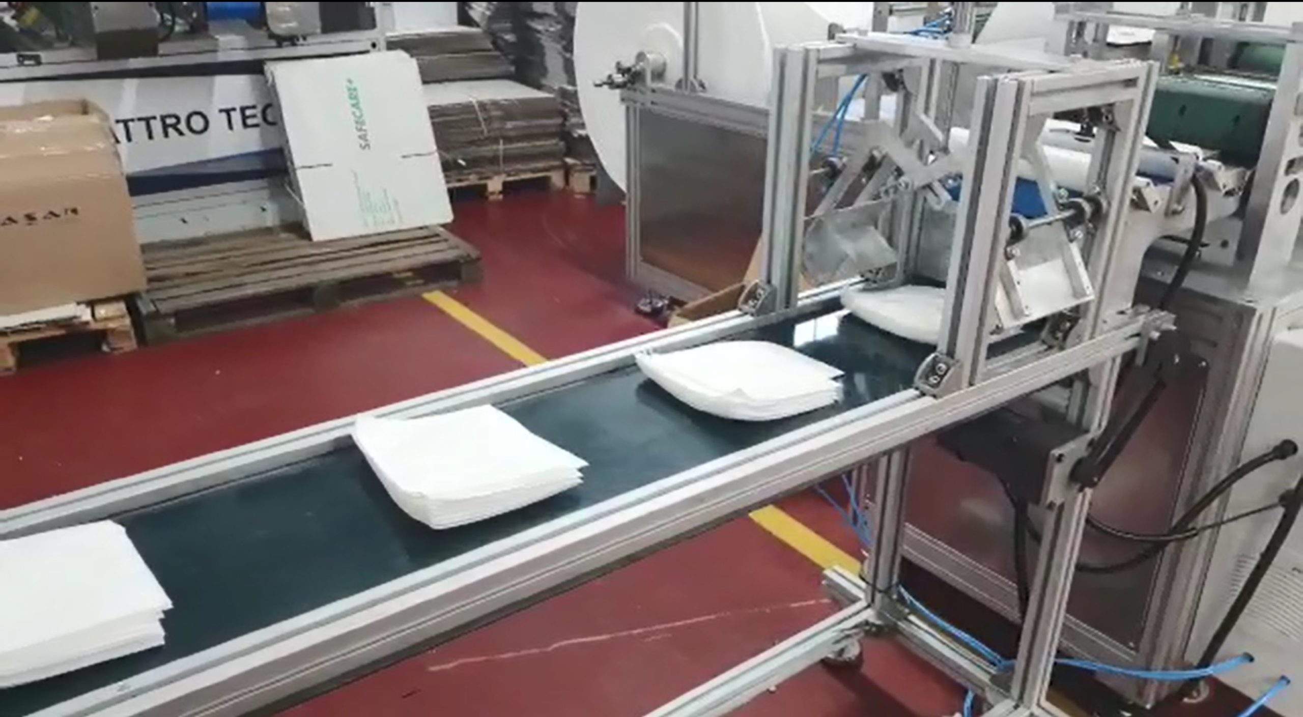 ultrasonic glove making machine